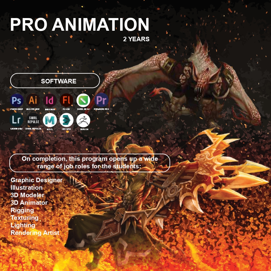 Our Courses | Sunshine Arena Animation Davangere
